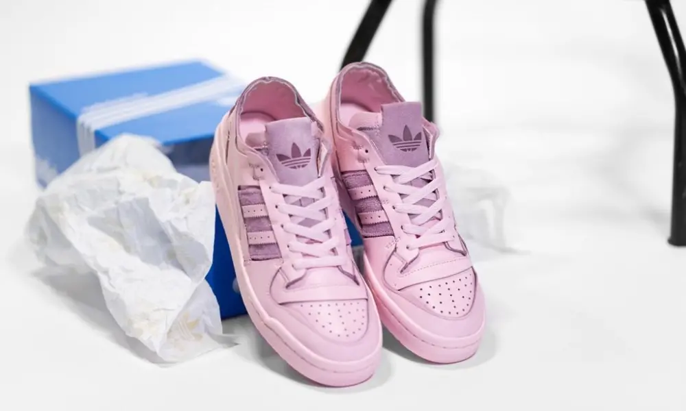 Giày Adidas Forum 84 Low 'Minimalist Clear Pink' FY8277 - Ảnh 4