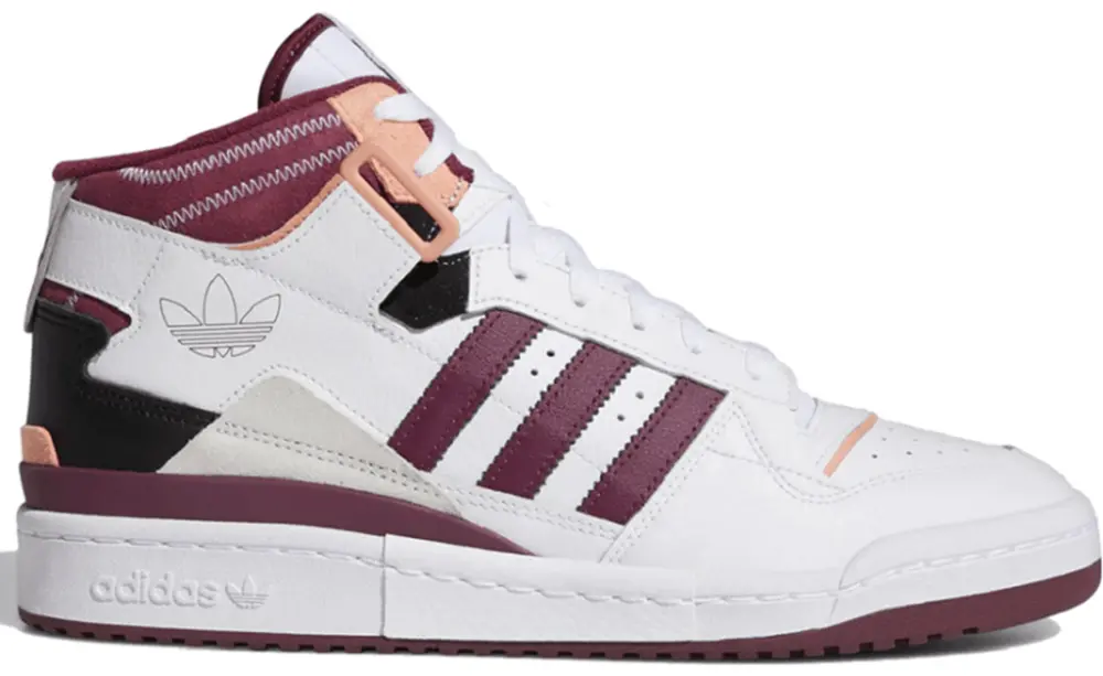 Giày Adidas Forum Exhibit Mid 'Cloud White Victory Crimson Ambient Blush' H01920