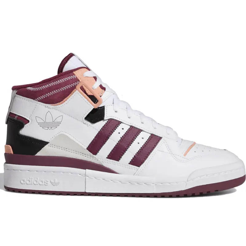 Giày Adidas Forum Exhibit Mid 'Cloud White Victory Crimson Ambient Blush' H01920