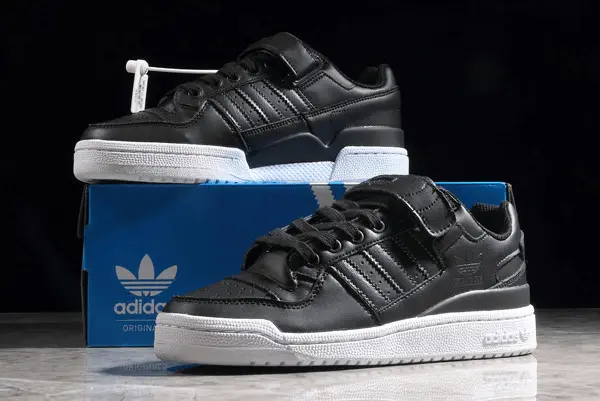 Alternative view of Giày Adidas Originals Forum Low Refined Cloud White Core Black CG7135