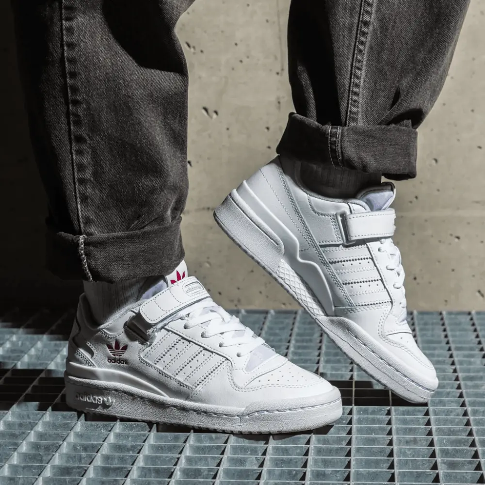 Giày Adidas Forum Low 'White Shock Pink' G58001 - Ảnh 3