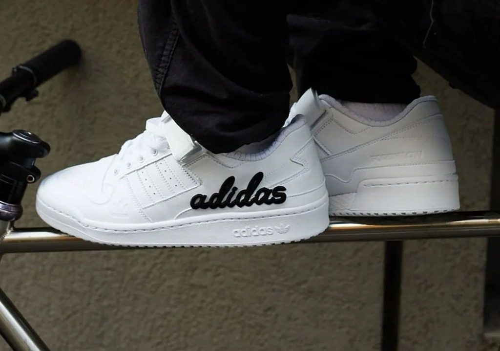 Giày Adidas atmos x Forum Low 'White Black' GZ7014 - Ảnh 3