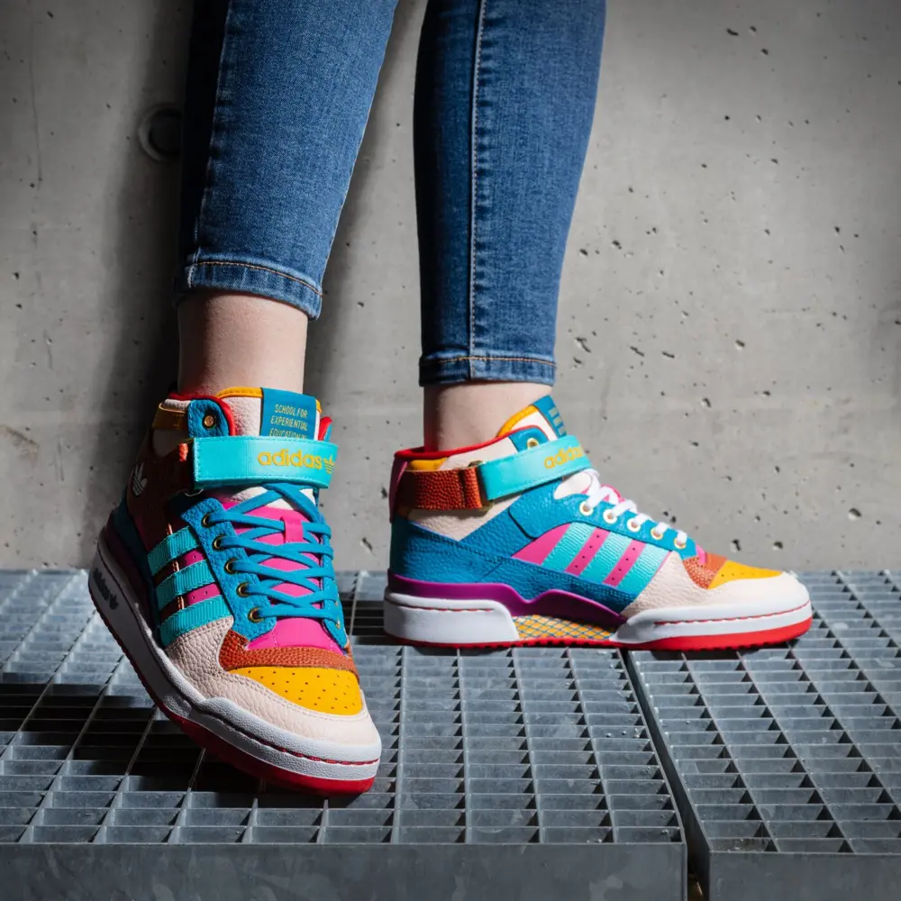Giày Adidas S.E.E.D. x Wmns Forum Mid 'Multi' GV7673 - Ảnh 4