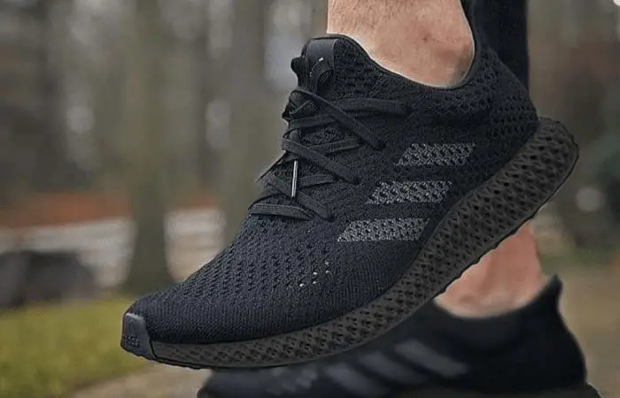 Alternative view of Giày Adidas Futurecraft 4D 'Black Carbon' Q46228