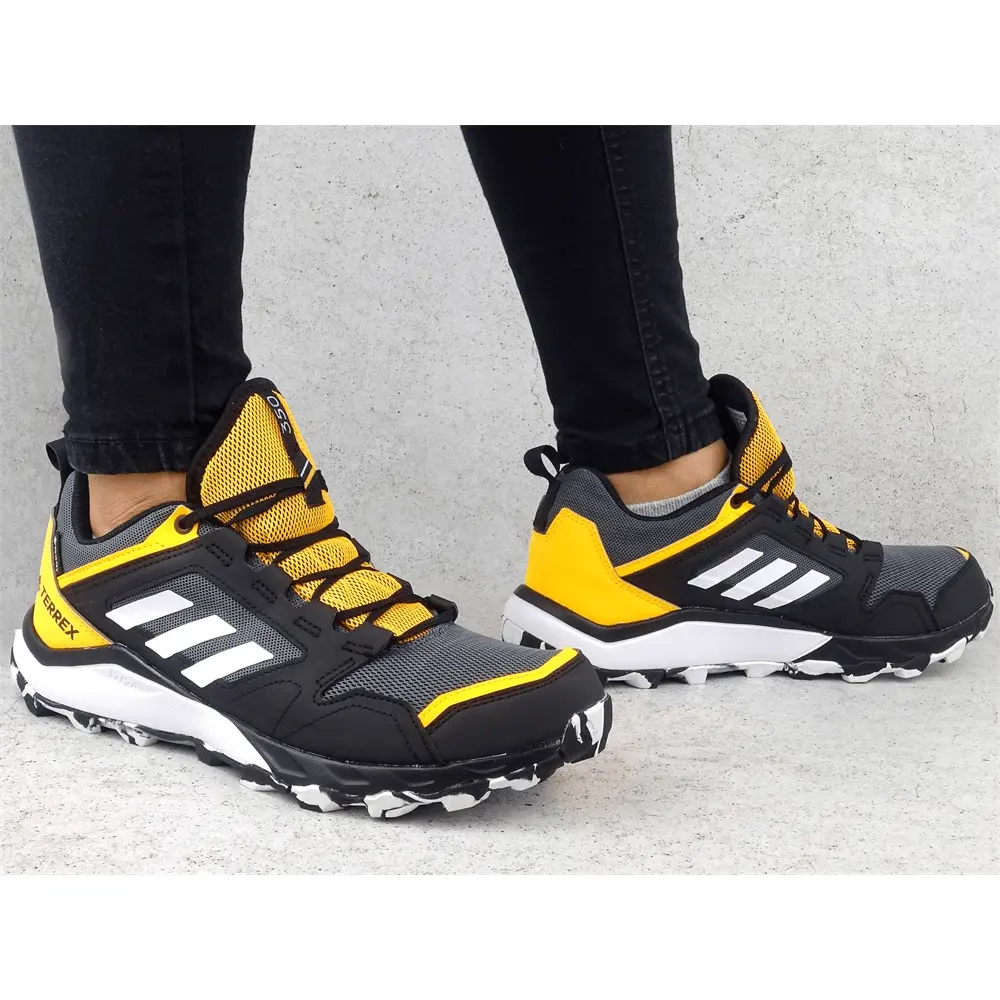 Giày Adidas Terrex Agravic TR Gore-Tex 'Black Solar Gold' FV2417 - Ảnh 3