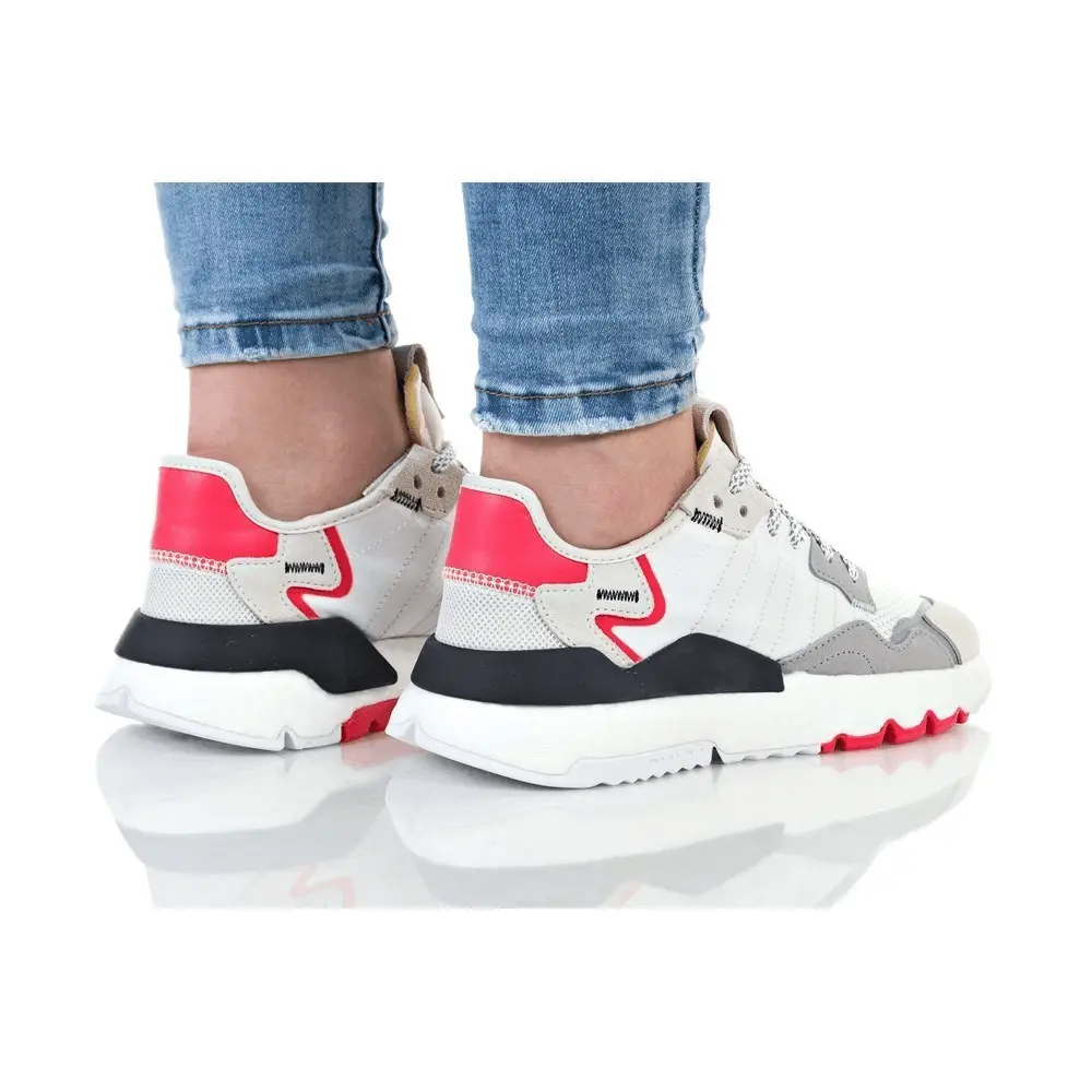 Giày Adidas Nite Jogger ‘White Shock Red’ G28044 - Ảnh 4