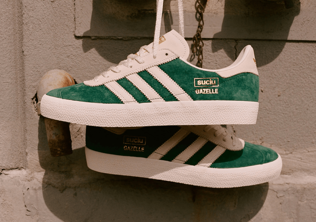 Giày Adidas Mark Suciu x Gazelle ADV 'Collegiate Green' GY3688 - Ảnh 5