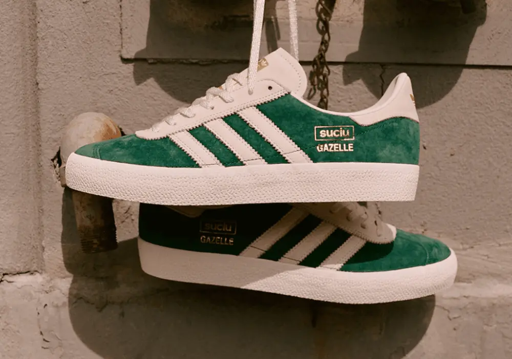 Giày Adidas Mark Suciu x Gazelle ADV 'Collegiate Green' GY3688 - Ảnh 5