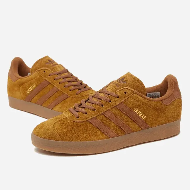 Giày Adidas Gazelle 'Brown' GY7370 - Ảnh 4