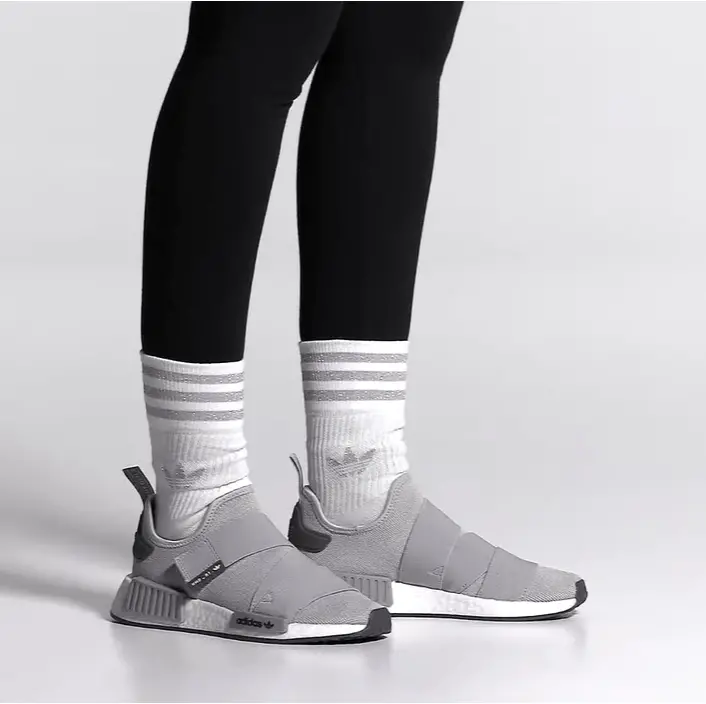 Giày Adidas Wmns NMD R1 Strap 'Grey' GW9470 - Ảnh 3