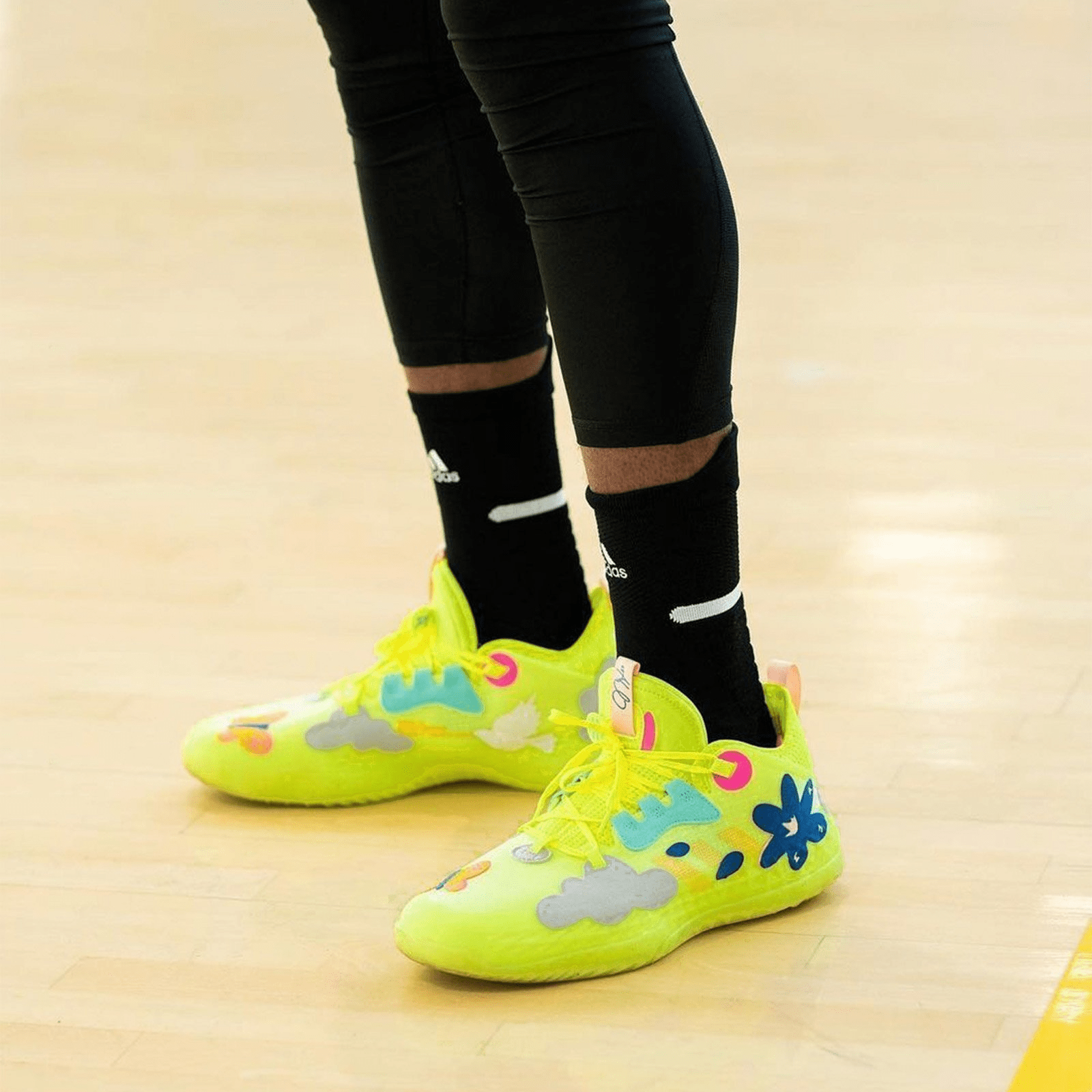 Giày Adidas Harden Vol. 5 J Futurenatural 'Solar Yellow' G57982 - Ảnh 2