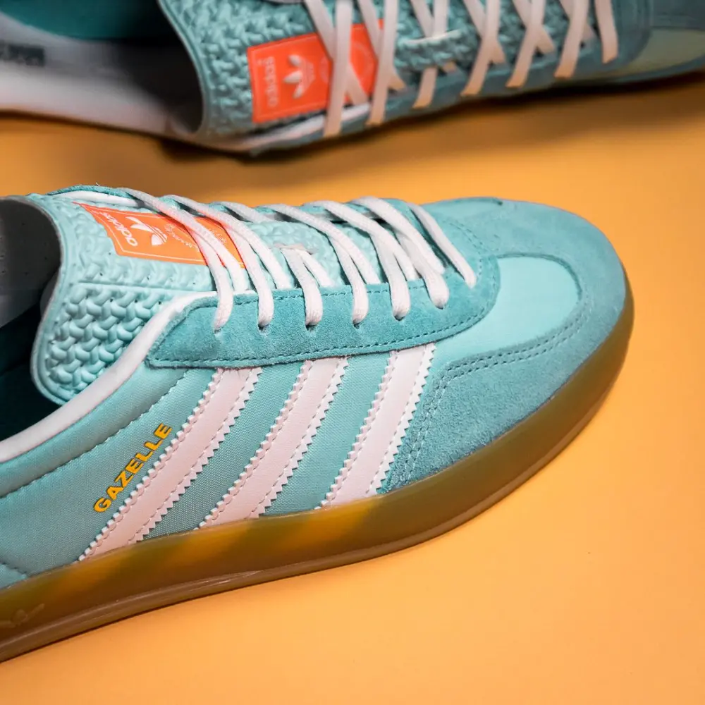 Giày Adidas Gazelle Indoor Shoes 'Preloved Blue' HQ9017 - Ảnh 6