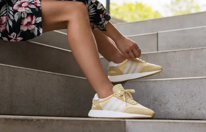 Giày Adidas W I-5923 'Clear Yellow' B37972 - Ảnh 5