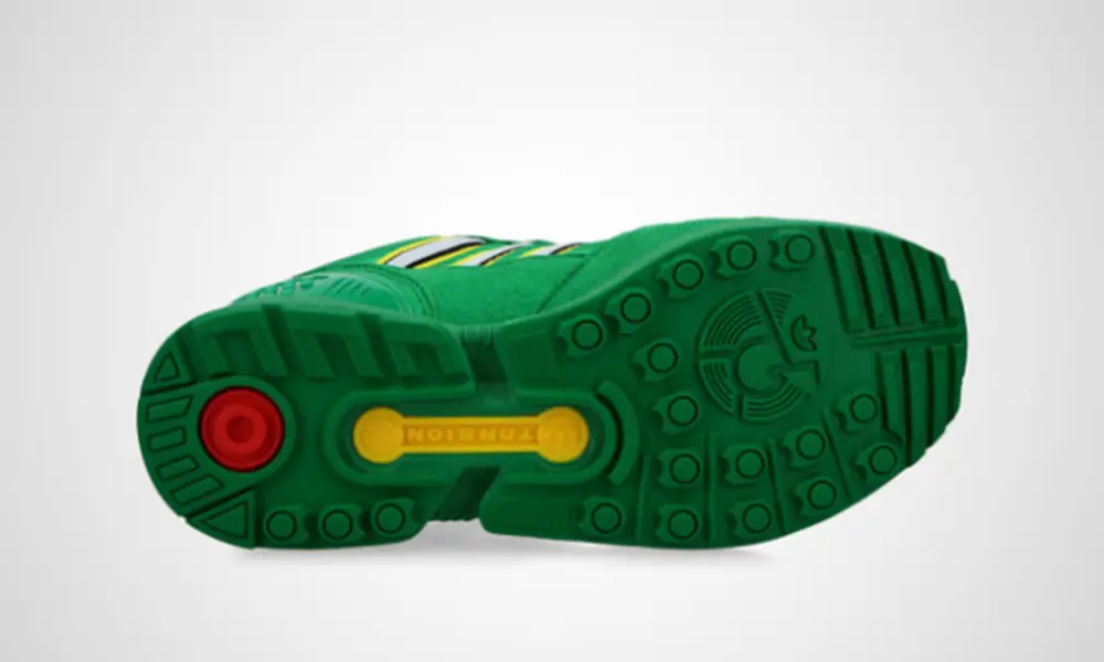 Giày Adidas LEGO x ZX 8000 Green GZ8208 - Ảnh 3
