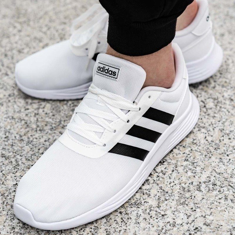 Giày Adidas Lite Adiracer 2.0 'White Black' EG3282 - Ảnh 6