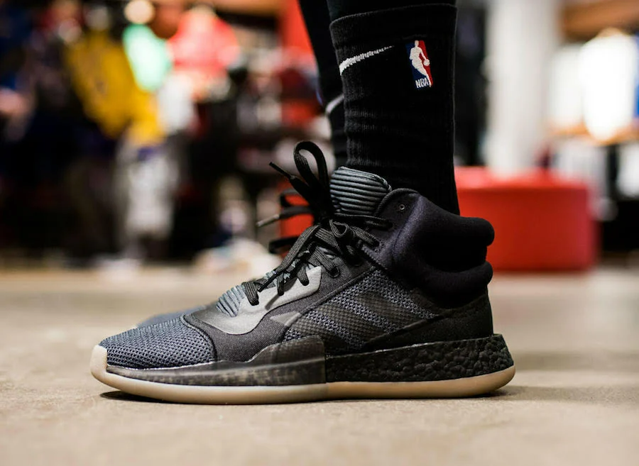 Giày Adidas Marquee Boost ‘Grey Gum’ BB9300 - Ảnh 4