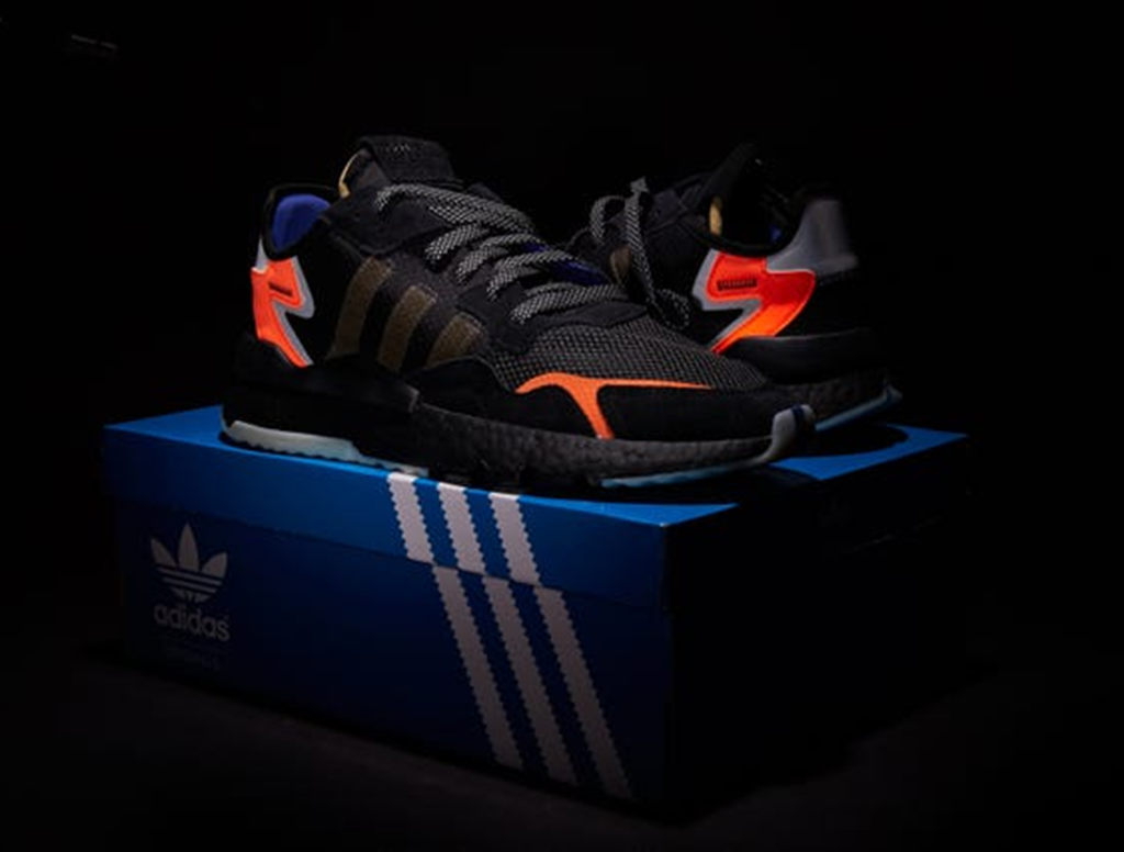 Giày Adidas Nite Jogger 'Black Carbon' CG7088 - Ảnh 8