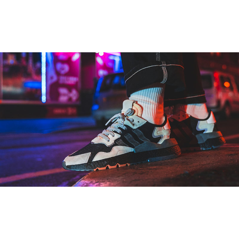 Giày Adidas Nite Jogger ‘Grey Pack Carbon’ BD7933 - Ảnh 4