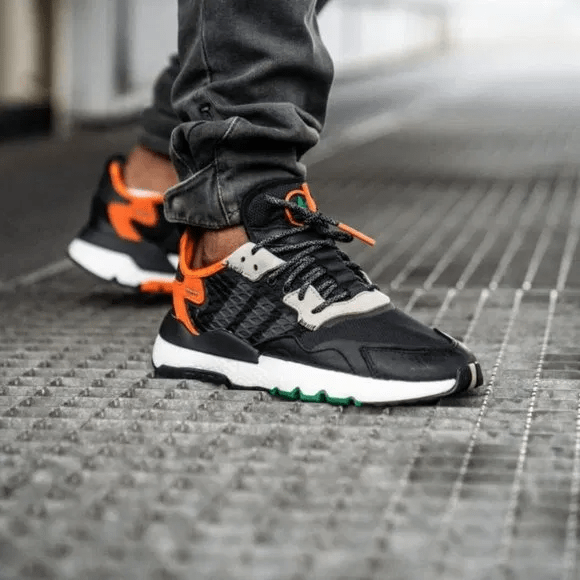Giày Adidas Nite Jogger 'Cordura Black Orange' EE5549 - Ảnh 5