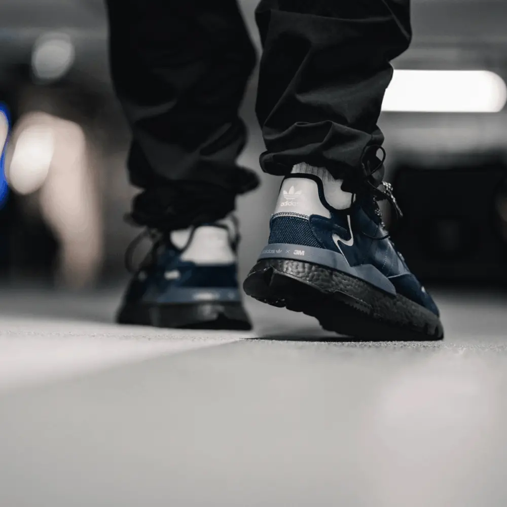 Giày Adidas Nite Jogger 3M 'Navy' EE5858 - Ảnh 3