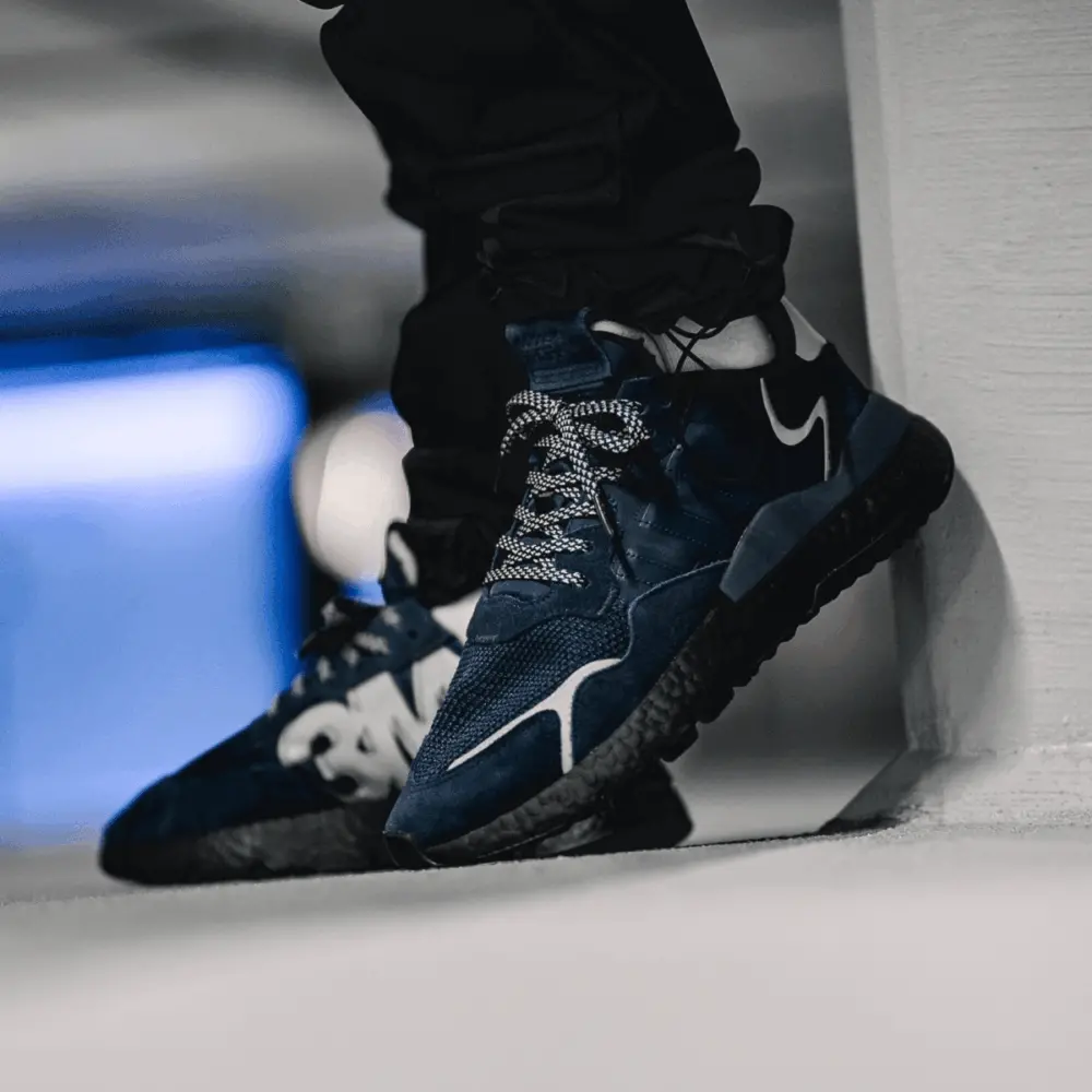 Alternative view of Giày Adidas Nite Jogger 3M 'Navy' EE5858