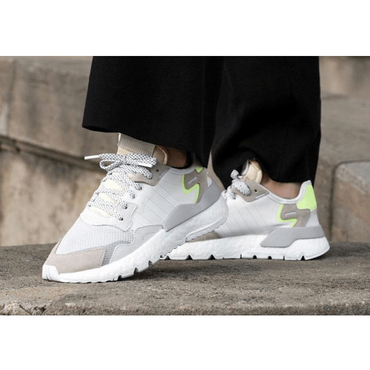 Giày Adidas Wmns Nite Jogger ‘Off White Yellow’ CG6098 - Ảnh 4