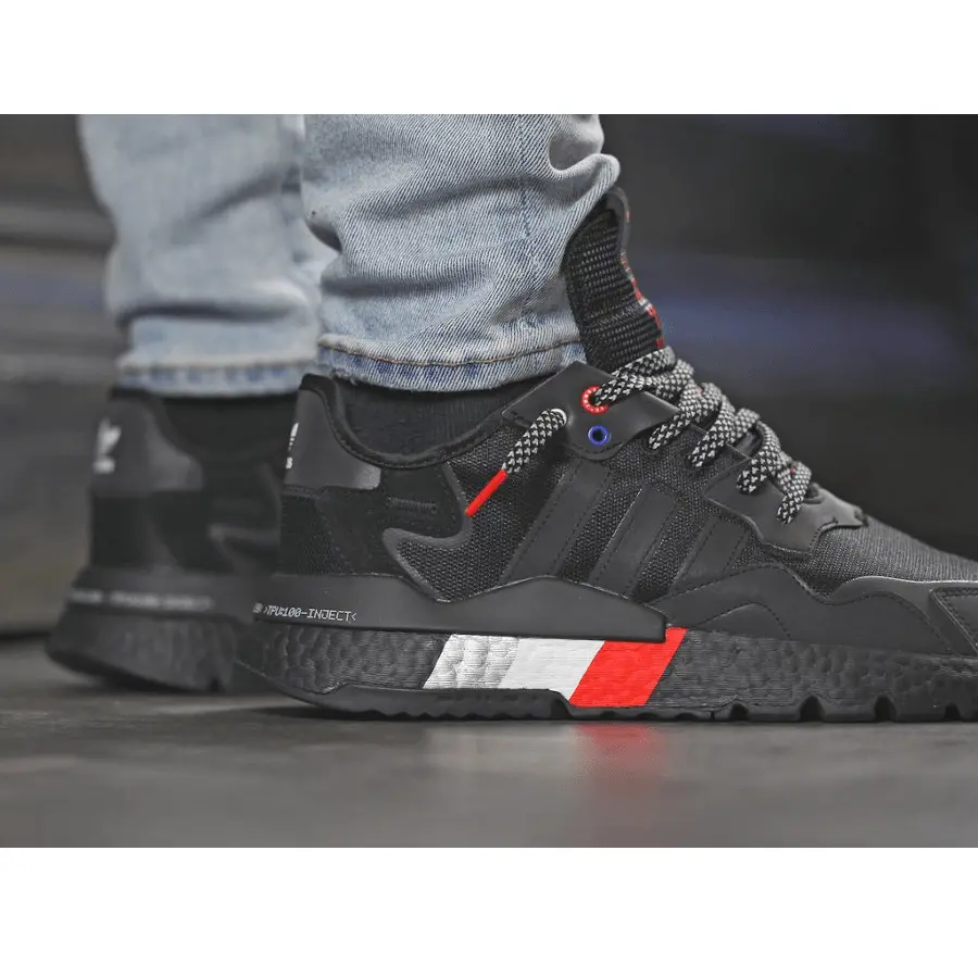 Giày Adidas Nite Jogger 'Black Metallic' FV3788 - Ảnh 4