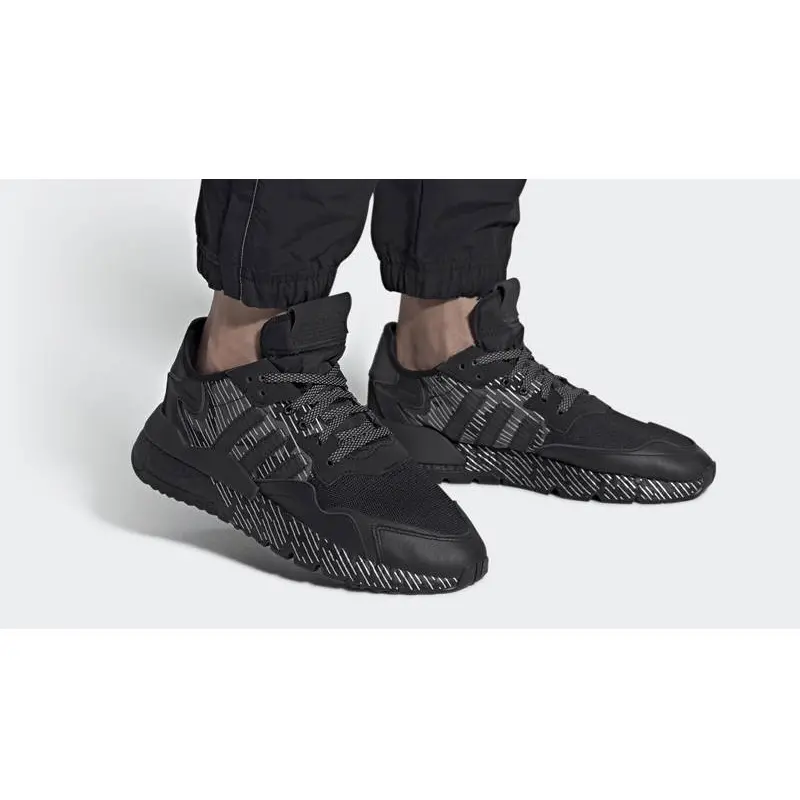 Alternative view of Giày Adidas Nite Jogger ‘Core Black’ FV1326