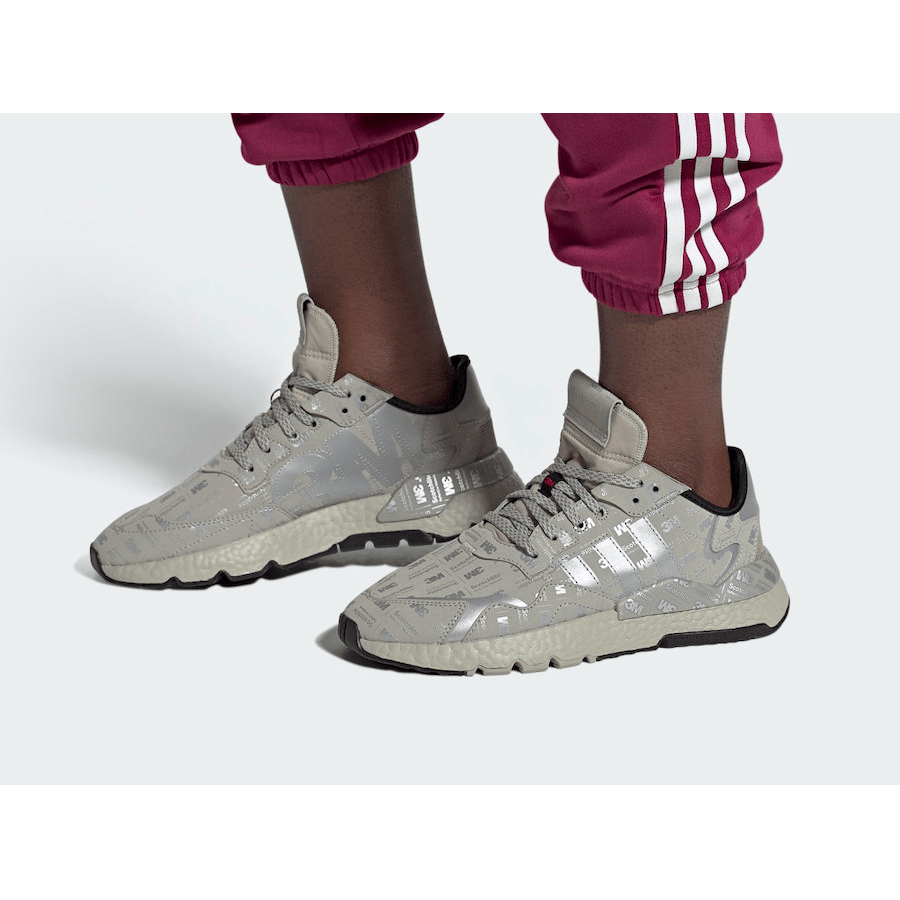 Giày Adidas 3M x Nite Jogger ‘3M Logo Print Metal Grey’ FV3622 - Ảnh 2