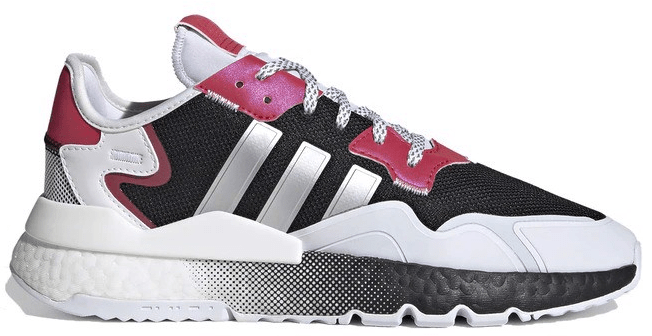Giày Adidas Nite Jogger 'Black Silver Metallic' EF5402