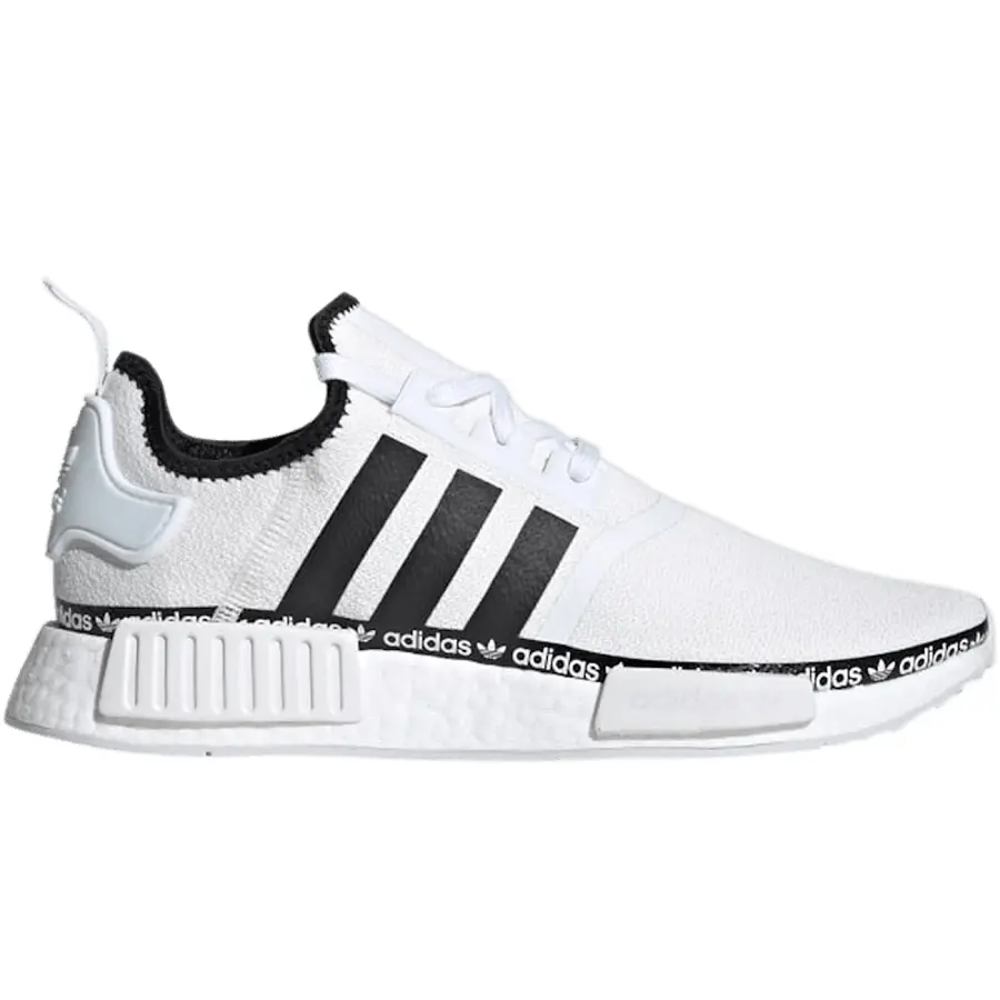 Giày Adidas NMD R1 'Cloud White Logo Strip' FV8727