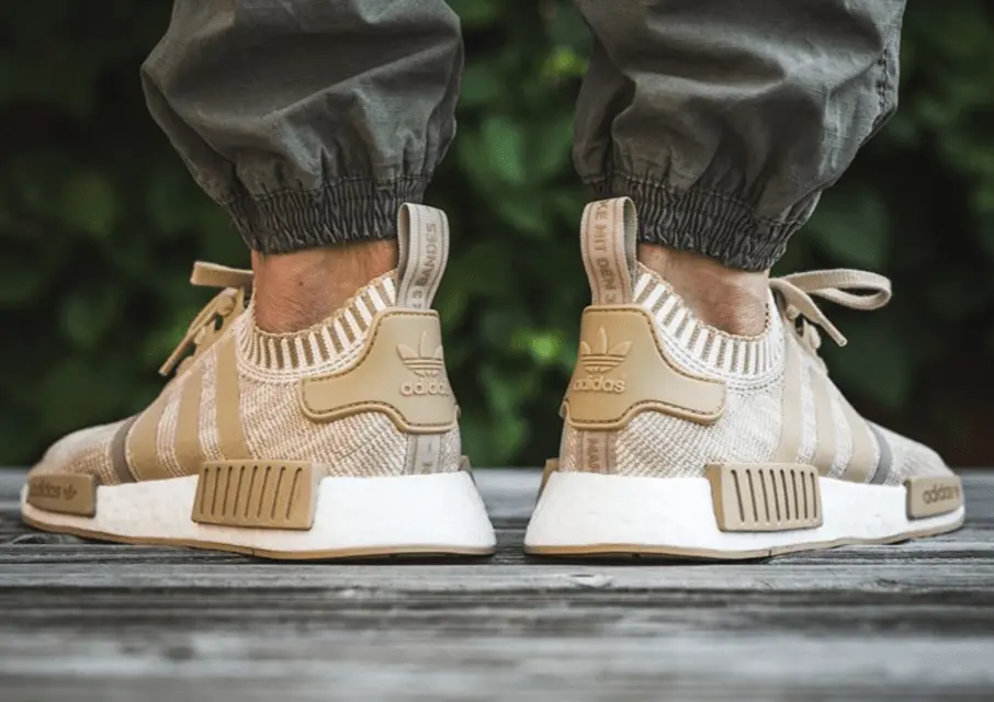 Giày Adidas NMD R1 Primeknit 'Linen Khaki' BY1912 - Ảnh 4