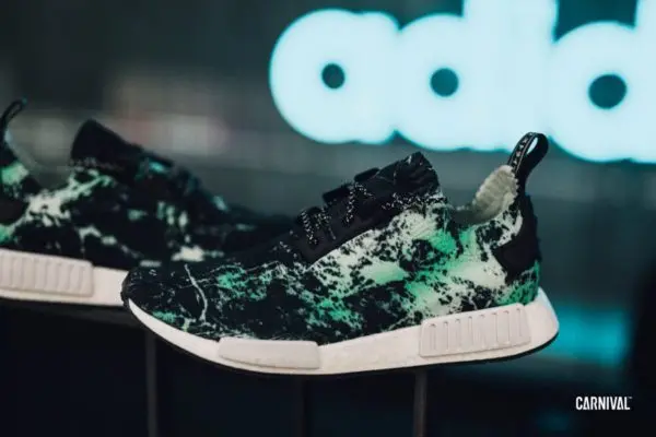 Giày Adidas NMD R1 PK "Green Marble" BB7996 - Ảnh 3