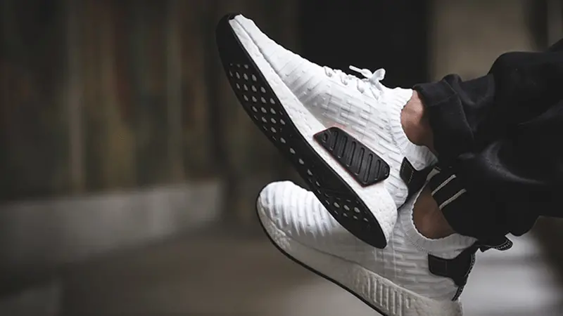 Giày adidas NMD R2 Primeknit "White Black" BY3015 - Ảnh 5