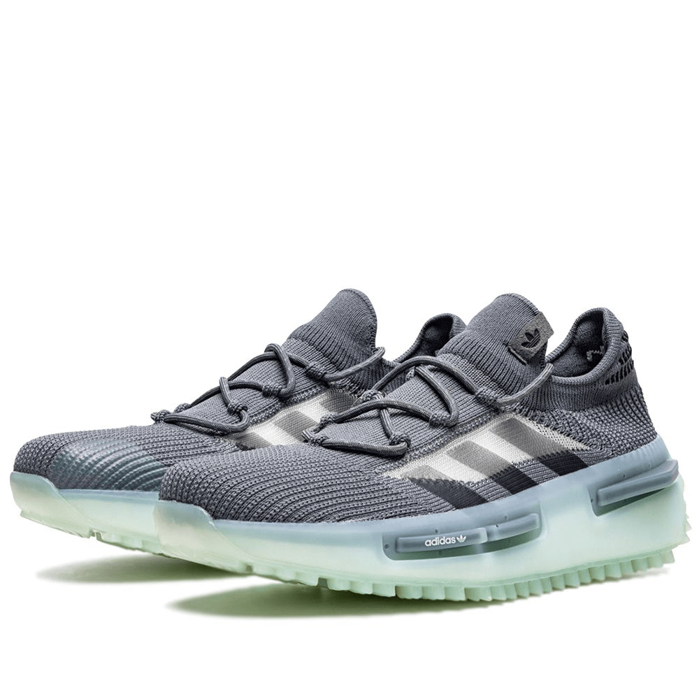 Giày Adidas NMD S1 'Grey Green Glow' GZ9233 - Ảnh 4