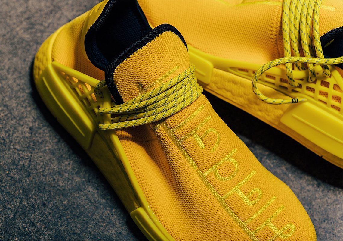 Giày Adidas Pharrell x NMD Human Race 'Yellow' GY0091 - Ảnh 6