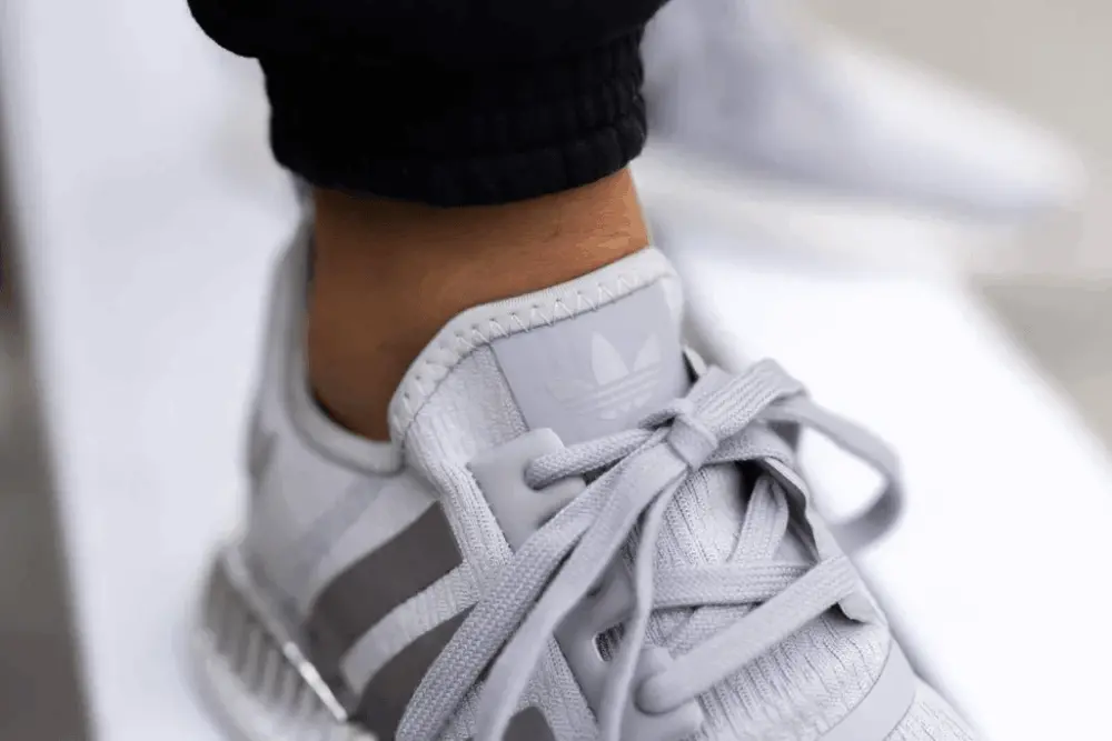 Alternative view of Giày Adidas NMD_R1 'Grey Silver Metallic' FY5730