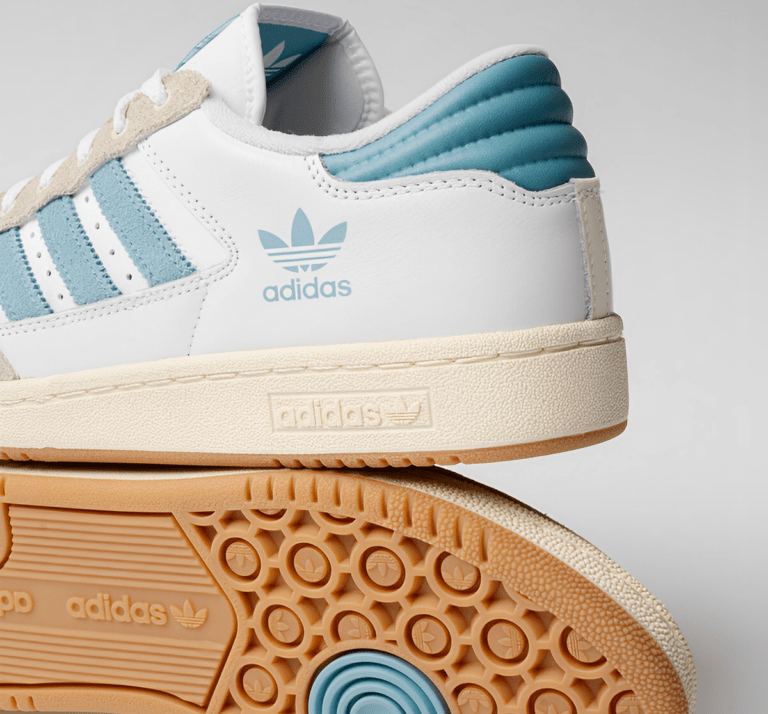 Giày Adidas Centennial 85 Low ‘White Blue’ ID4228 - Ảnh 4