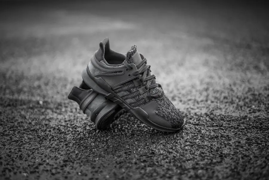Giày Adidas EQT Support ADV 'Triple Black' BY9589 - Ảnh 4