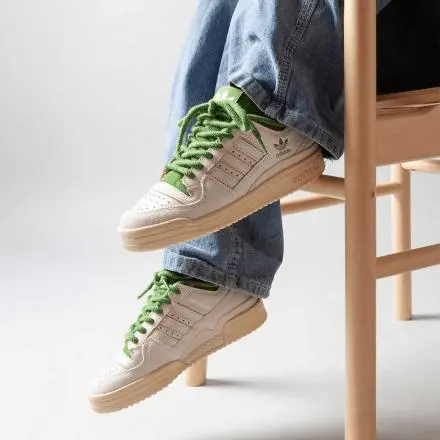Giày Adidas Forum 84 Low 'Beige Green' FZ6296 - Ảnh 4