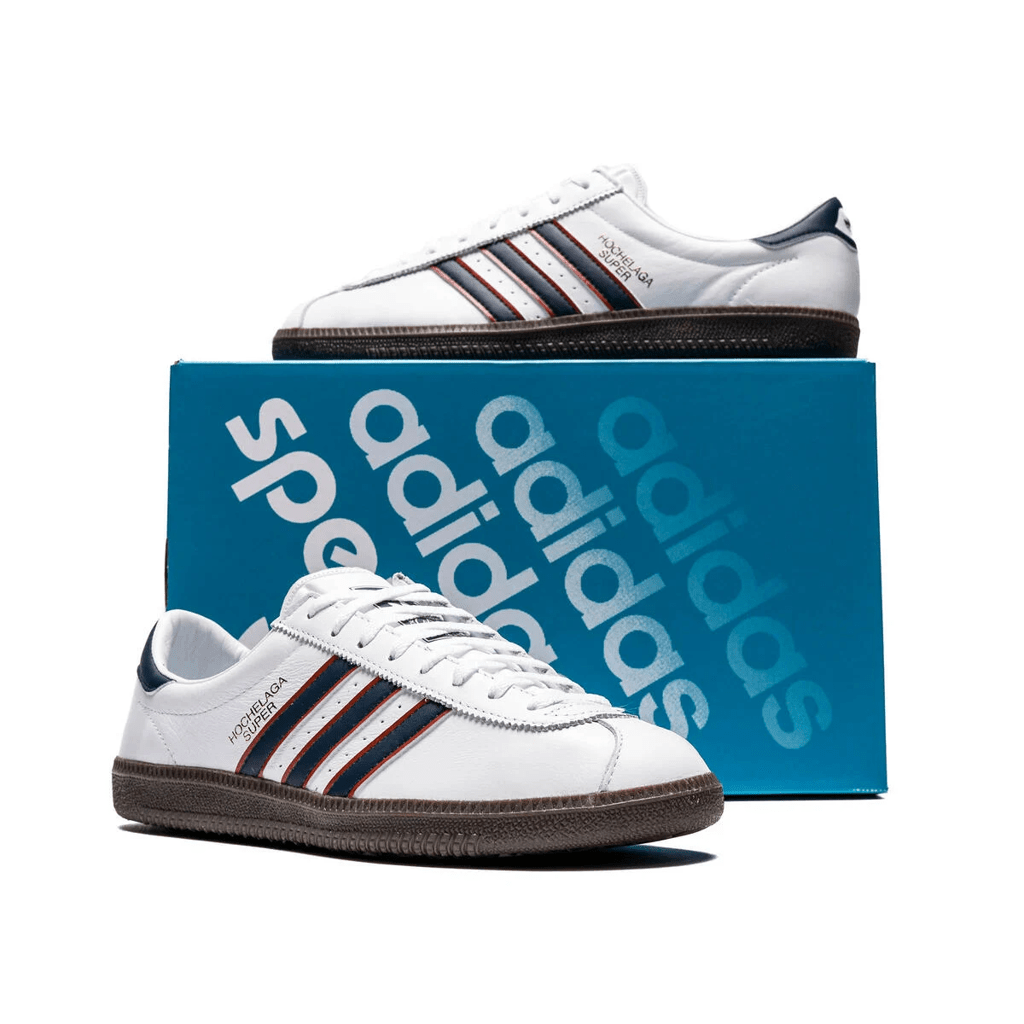 Giày Adidas Hochelaga SPZL 'Cloud White Collegiate Navy' HQ4481 - Ảnh 4