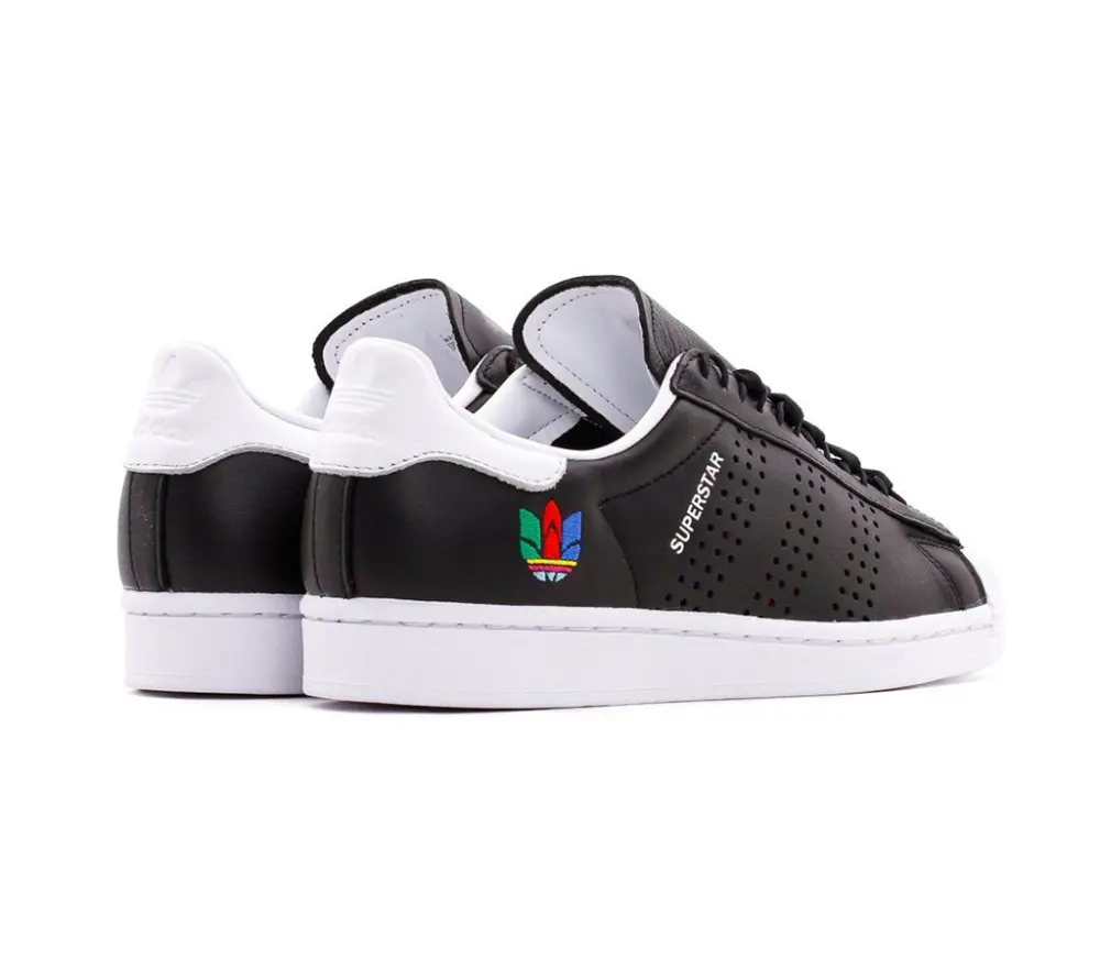 Giày Adidas Original Superstar 'Inclusivity Black' FW5387 - Ảnh 3