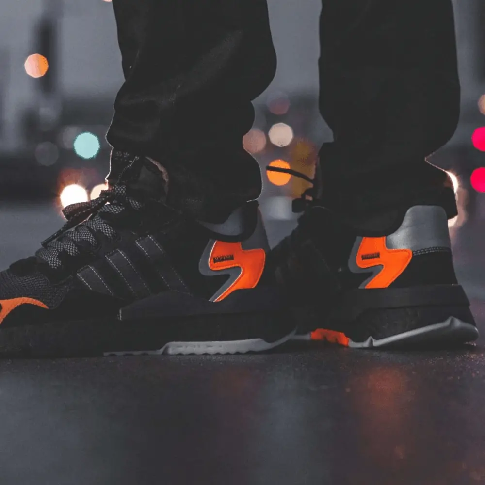 Giày Adidas Nite Jogger 'Black Carbon' CG7088 - Ảnh 3