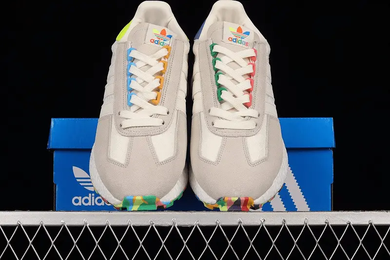 Giày Adidas Retropy E5 Pride 'Cream White' GV9116 - Ảnh 5