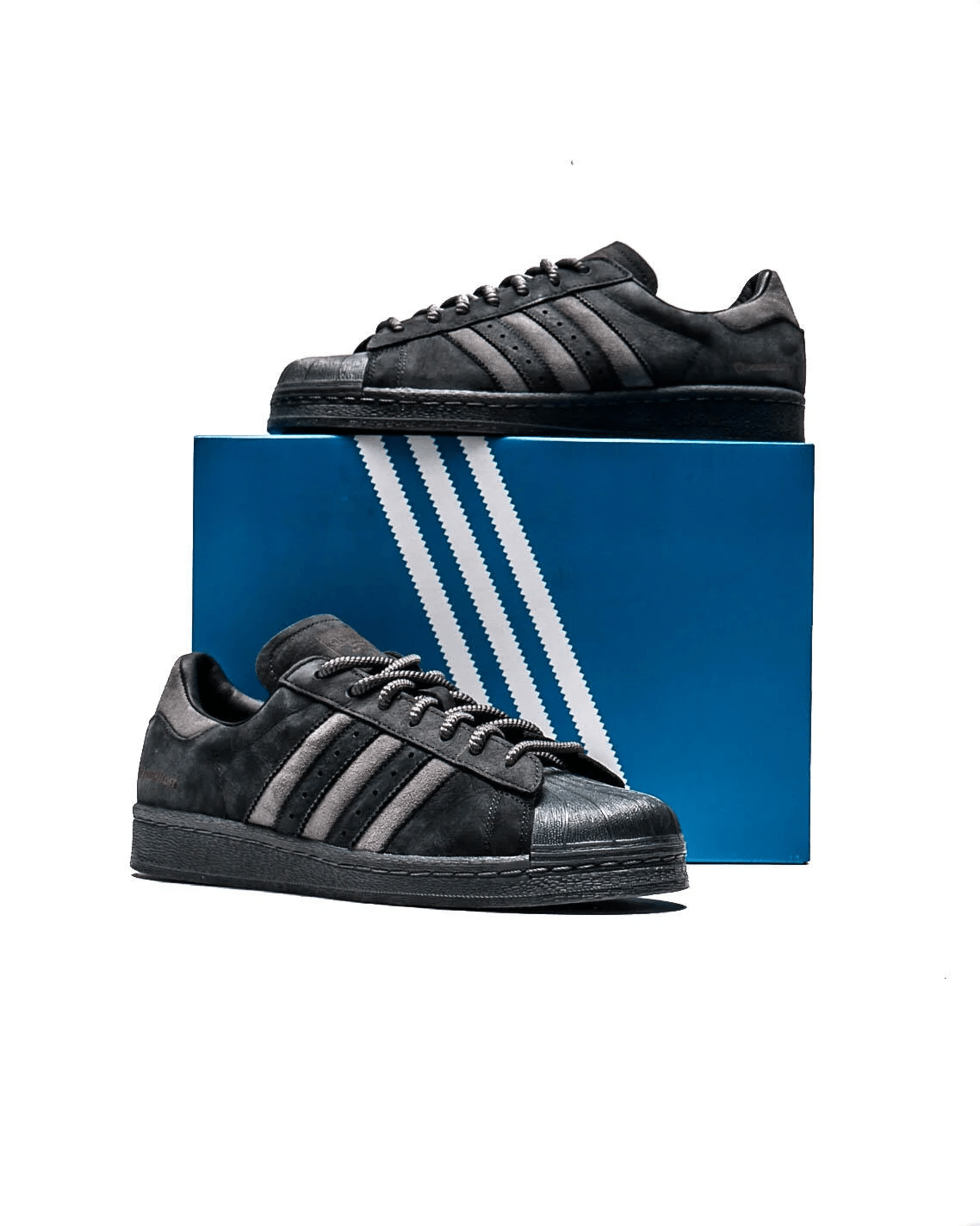 Giày Adidas Superstar 82 'Carbon Grey' IG2474 - Ảnh 3