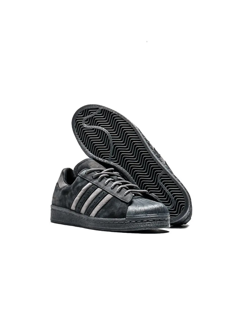 Giày Adidas Superstar 82 'Carbon Grey' IG2474 - Ảnh 4
