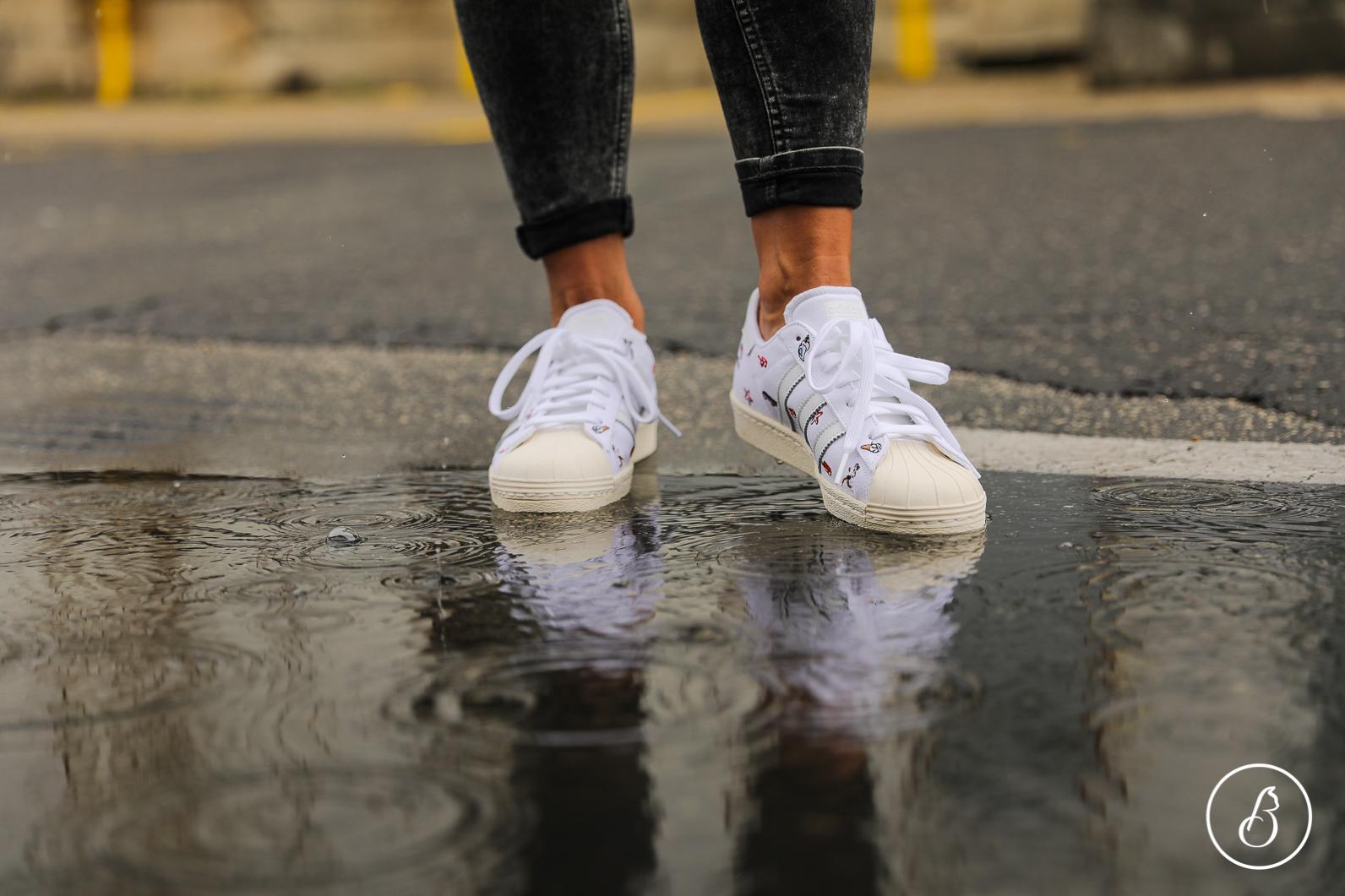 Giày Adidas Superstar 80S W 'Summer Beach' BZ0650 - Ảnh 5