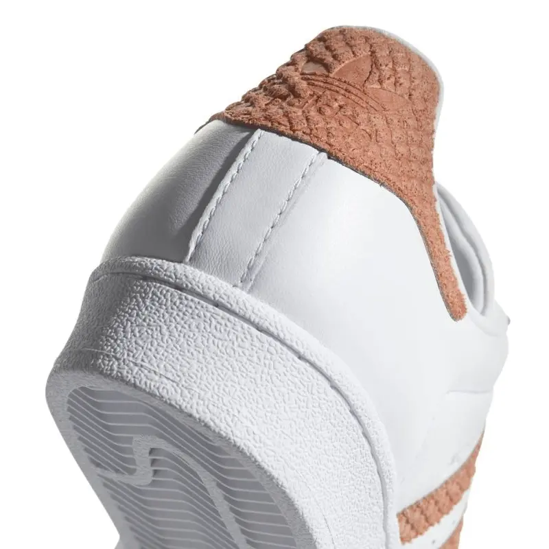 Giày Adidas SuperStar W 'White Chalk Coral' CG5462 - Ảnh 6