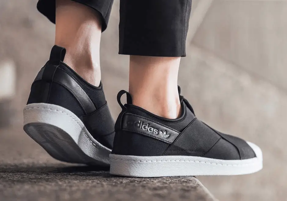 Giày Adidas Superstar Slip-On 'Core Black' BZ0112 - Ảnh 3