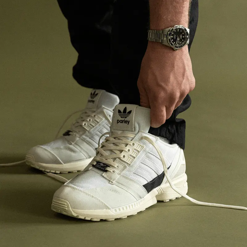 Giày Adidas ZX 8000 Parley 'White' GV7618 - Ảnh 5